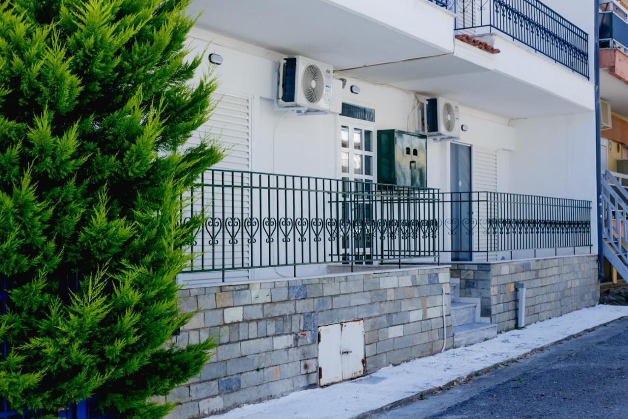 Bastasio House Villa Nea Kallikrateia Bagian luar foto